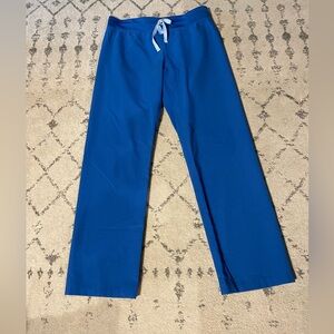 Figs royal blue Livingston basic scrub pant Size Medium